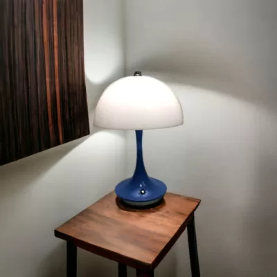 Lampe de table sans fil LED bleue Lina-7