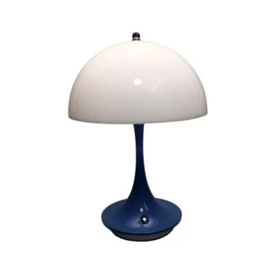 Lampe de table sans fil LED bleue Lina_1
