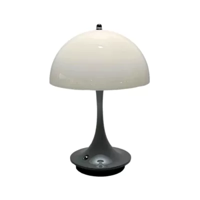 Lampe de table sans fil LED grise Lina