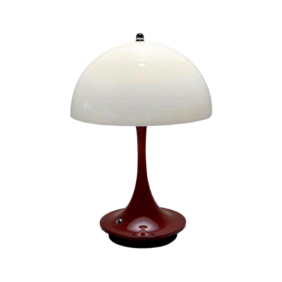 Lampe de table sans fil LED rouge Lina_1