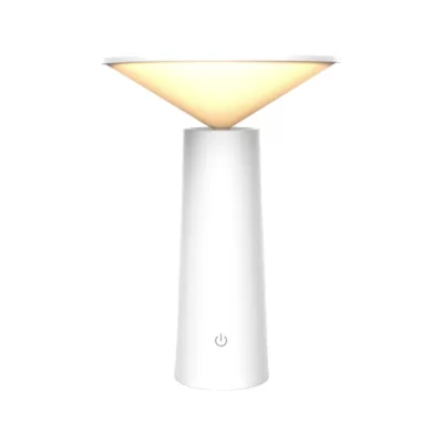 Lampe de table sans fil incurvée Vedia blanche_1