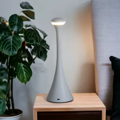 Lampe de table sans fil élégante blanche Rodia-5