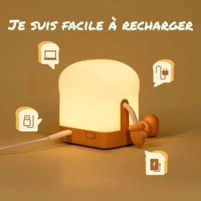 Veilleuse enfant rechargeable cartoon Tusty-2