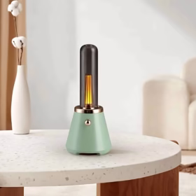Lampe à poser sans fil enceinte verte Spary