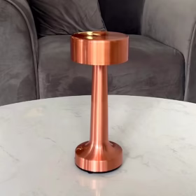 Lampe de table sans fil bronze Nora