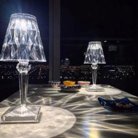 Lampe de table sans fil luxuriante Duxia