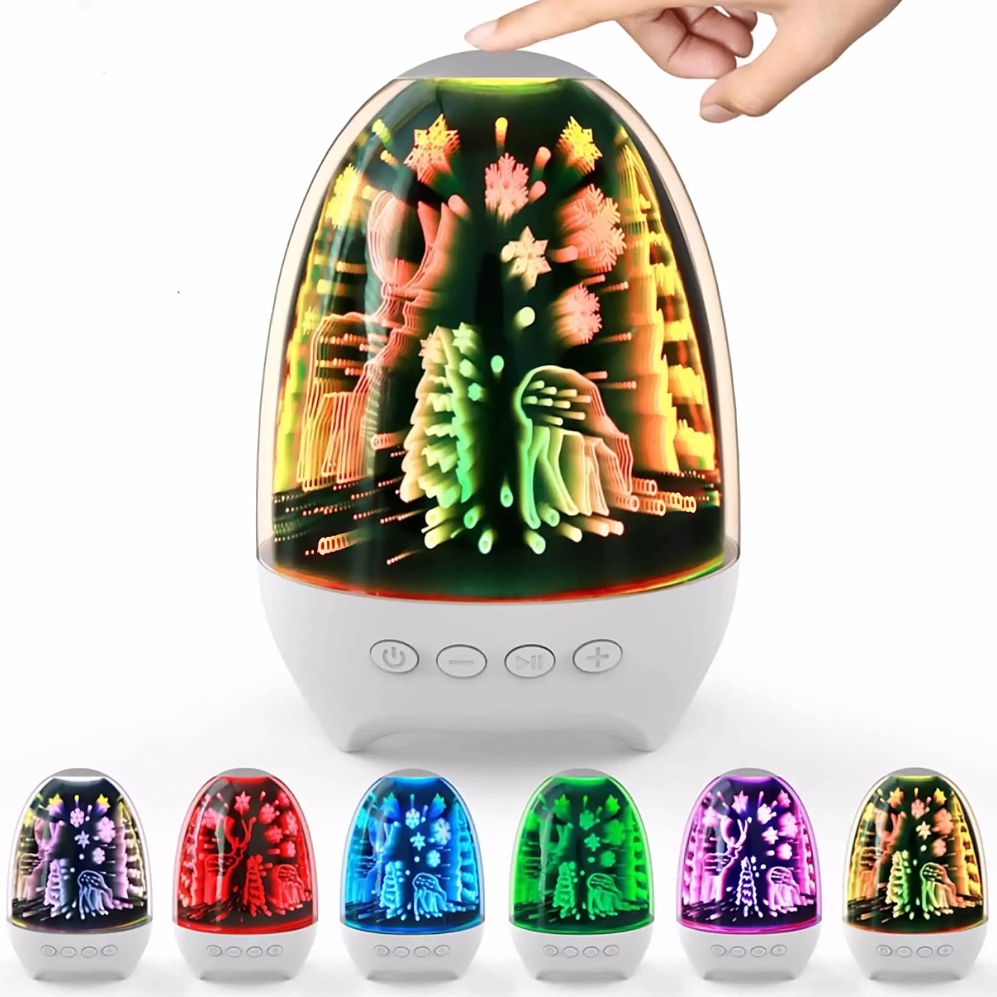 Lampe-enceinte-bluetooth-noel-3D-1-1.webp Lampe enceinte bluetooth noël 3D – Image 1