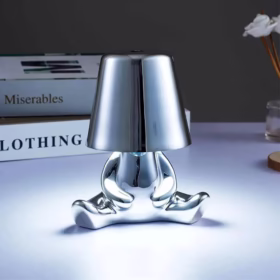 Lampe sans fil rechargeable statue SilverBoy