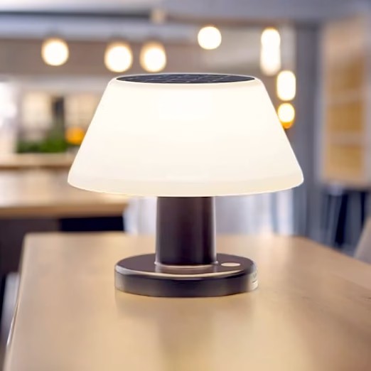 Lampe de table sans fil solaire Volca-6 Lampe de table sans fil solaire Volca-6