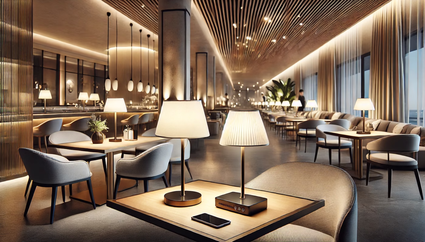 Lampes de table sans fil nomades