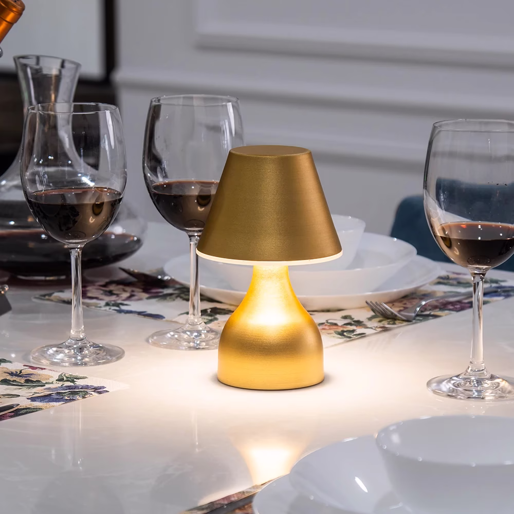 Lampe de table sans fil colorée MP-15C1-8 Lampe de table sans fil colorée MP-15C1-8