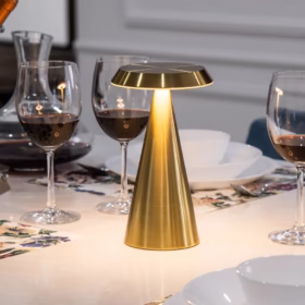 Lampe de table sans fil rechargeable lumineuse MP-23D6-3