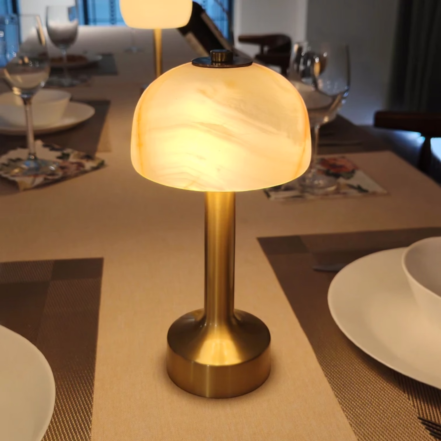 1-Lampe sans fil pro MPCL-13S5 Lampe marbre sans fil restaurant variateur MPCL-13S5