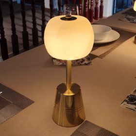 Lampe hôtel design marbre LED rechargeable MPCL-16S2