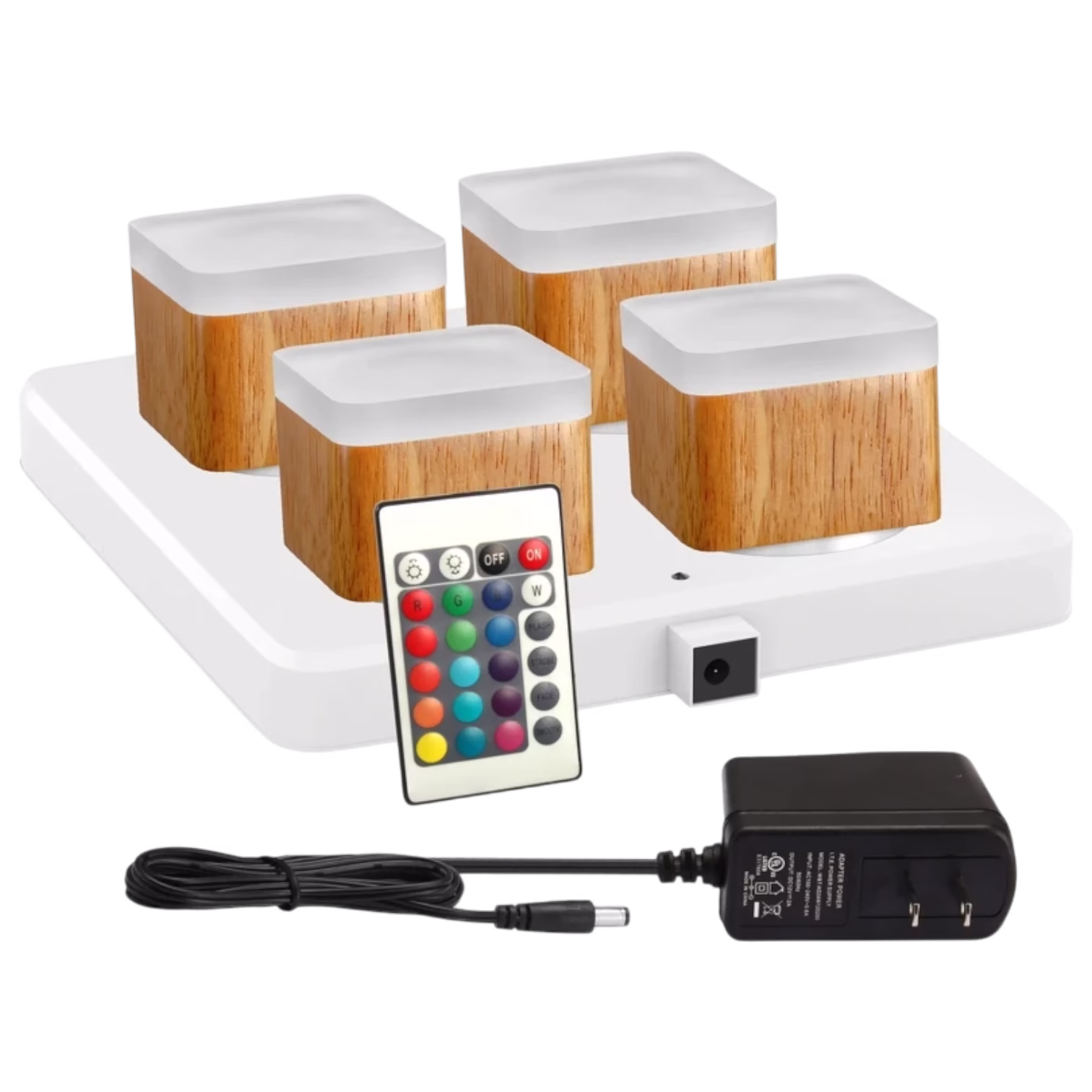 11-MP206-5 Lampe en bois artisanale MP206 – Image 1