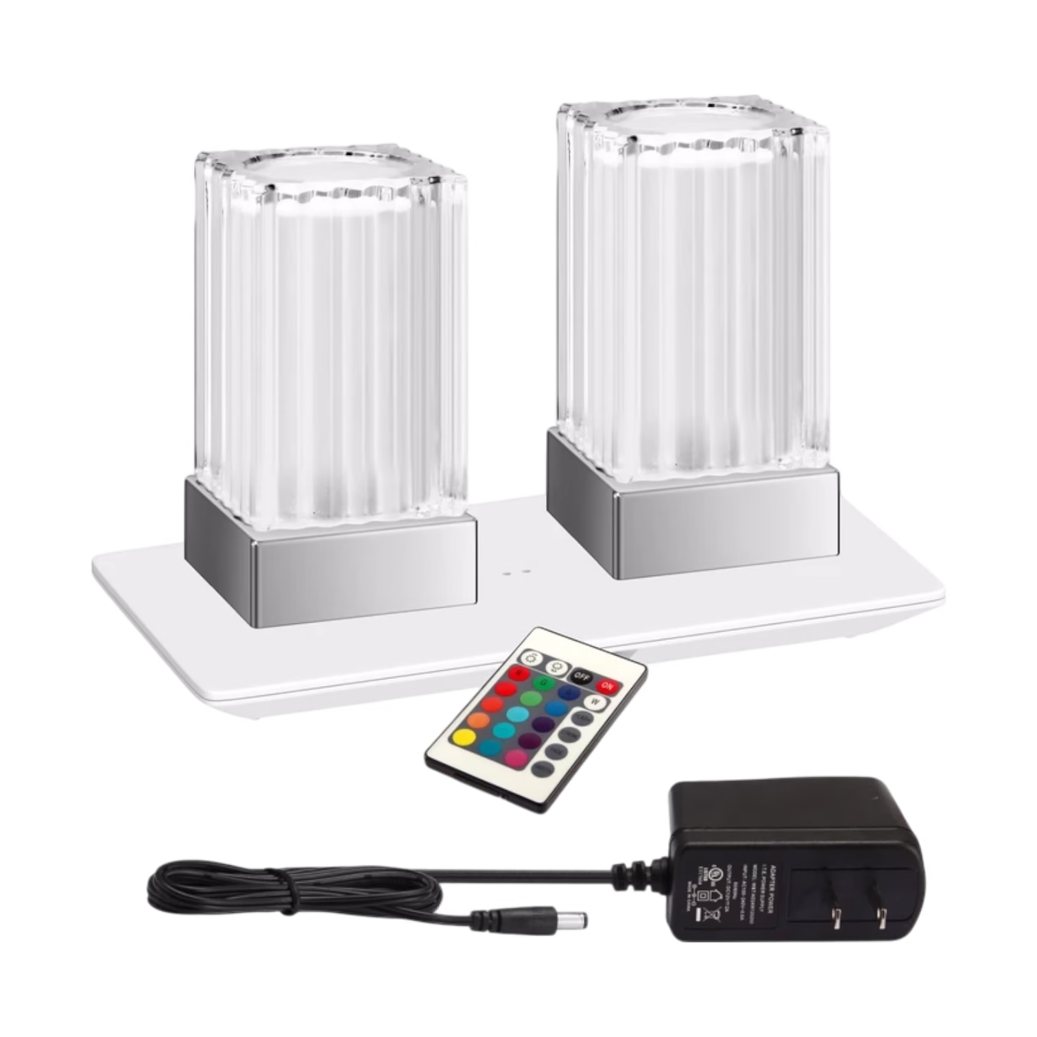 2-Lampe sans fil pro MP-301 Lampe de table sans fil en verre rechargeable MP301 – Image 1