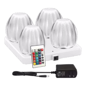 Lampe LED sans fil verre ambiance 326