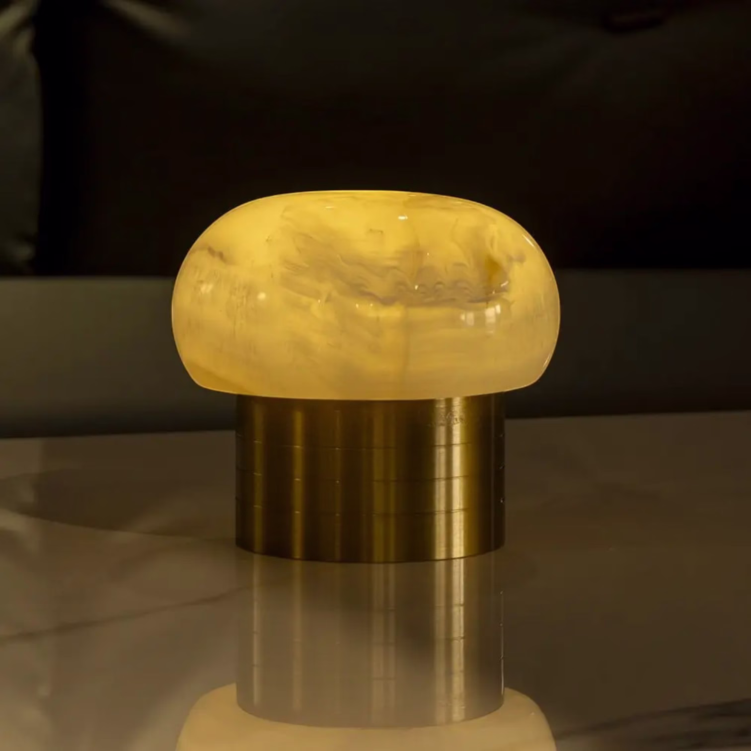 2-Lampe sans fil pro MP409 Lampe design LED rechargeable pierre restaurant MP409