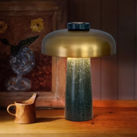 Lampe rechargeable hôtel marbre LED variateur ST92