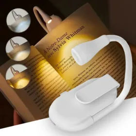 Lampe de Lecture LED Rechargeable à Clip-1