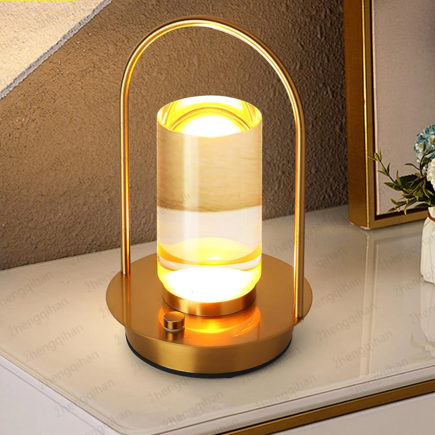 Lampe de table LED Tactile Rechargeable sans Fil-2 Lampe de table LED Tactile Rechargeable sans Fil-2