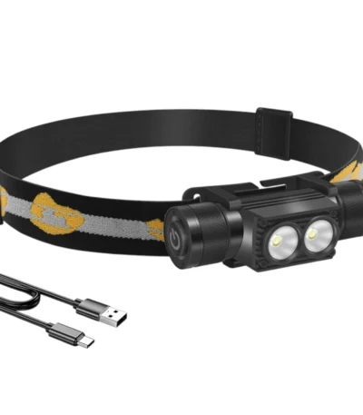 Lampe Frontale LED Rechargeable BORUiT D25-1