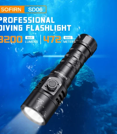 Lampe Plongée Sous-Marine Sofirn SD06-1