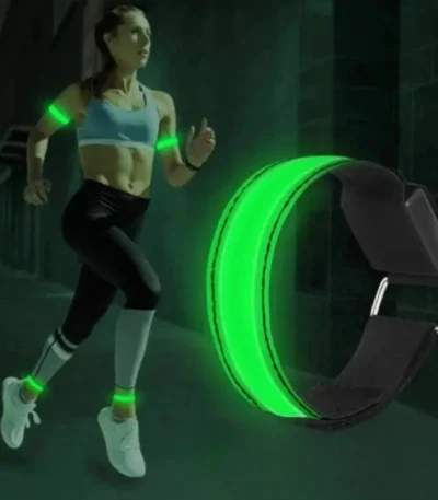 Brassard LED Running Rechargeable USB-3