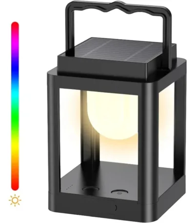 Lanterne LED Solaire Portable Tactile-1