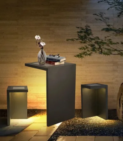 Mobilier Lumineux Solaire Extérieur Moderne-1